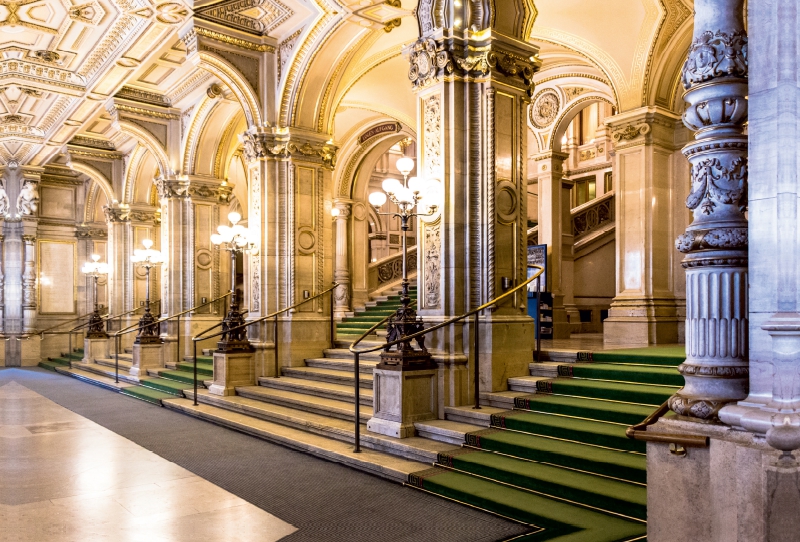 Wiener Staatsoper Eingangsfoyer