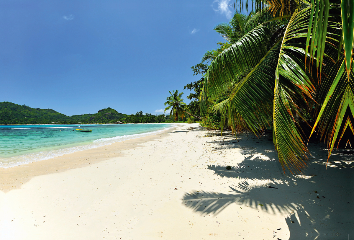 Traumhafter Strand Seychellen