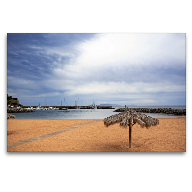 Gelber Strand in Machico