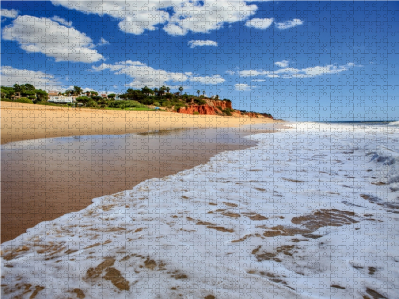 Ein Strand an der Algarve in der Nähe von Quarteira