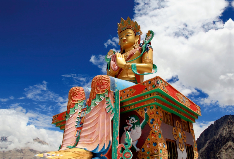 Maitreya Buddhastatue / Diskit / Nubra Valley