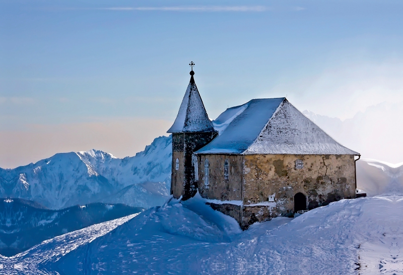 Deutsche Kirche auf dem Dobratsch