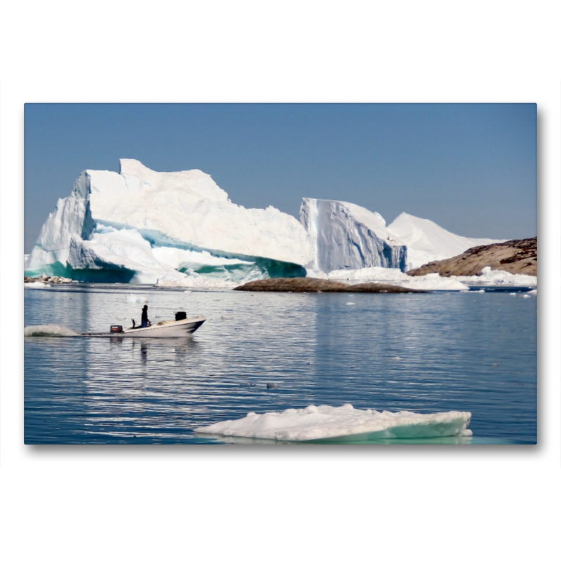 Auf dem Heimweg durch den Eisfjord Ilulissat