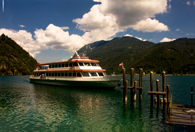 Bootsfahrt auf dem Achensee