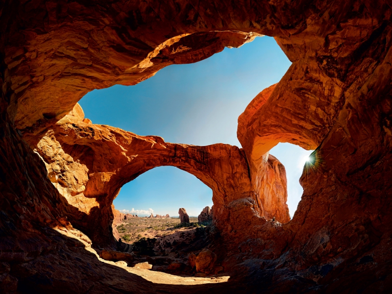 Double Arch, Arches Nationalpark, USA