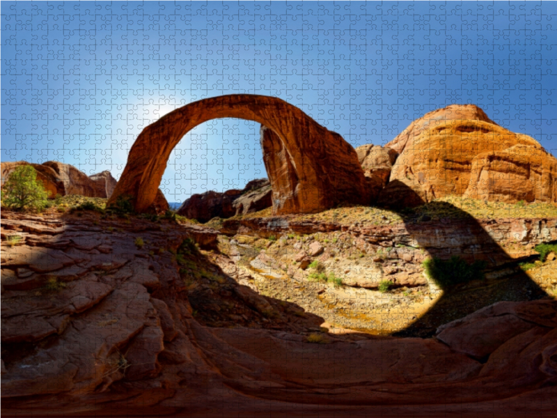 Rainbow Bridge, Lake Powell, Utah, USA