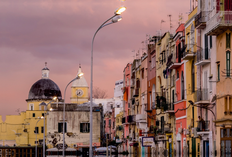 Abendstimmung auf Procida