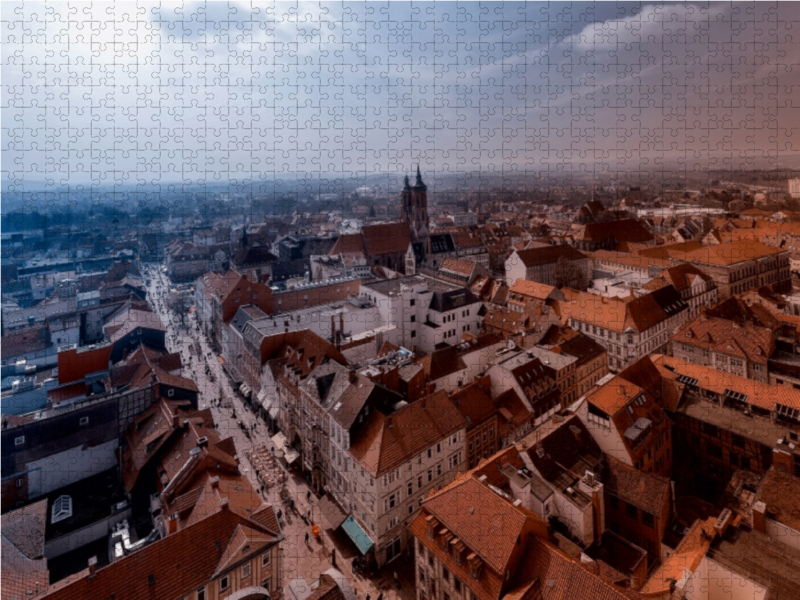 Blick vom Turm der St. Jacobi Kirche