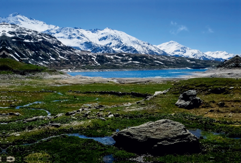 Splügenpass, Alpen