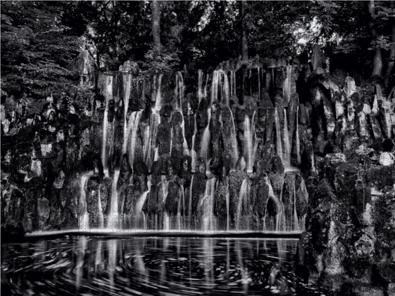 Wasserfall im Palaisgarten