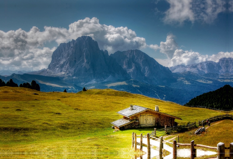 Langkofel - Cisles Alm - Gröden