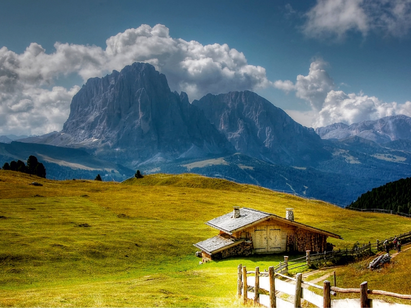 Langkofel - Cisles Alm - Gröden