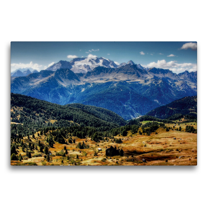 Marmolada von der Pralongia Alpe - Alta Badia