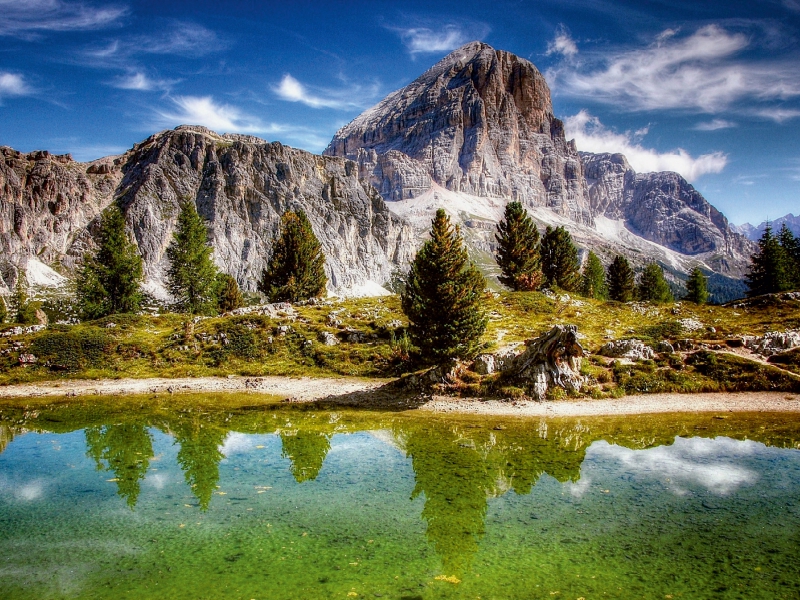 Lech Limedes - Tofane de Rozes - Ampezzaner Dolomiten