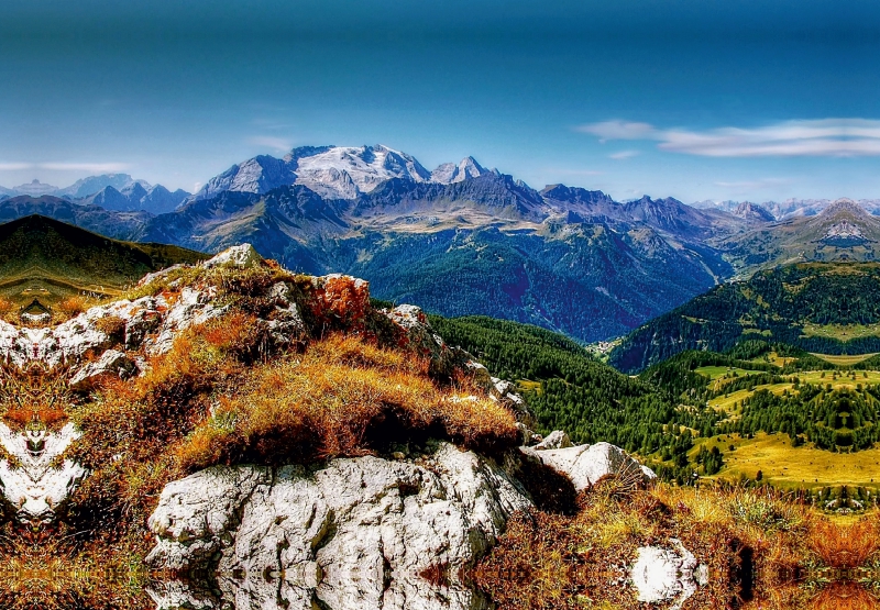 Marmolada vom Settsass - Alta Badia