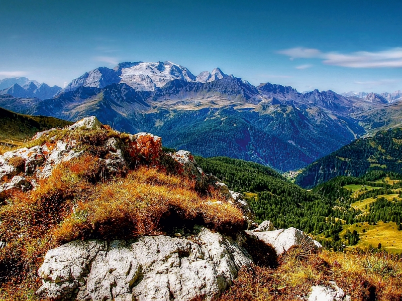 Marmolada vom Settsass - Alta Badia