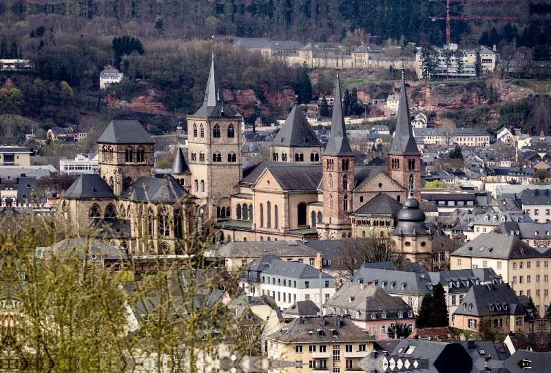 Blick vom Petrisberg auf den Dom