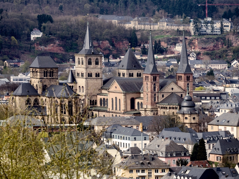 Blick vom Petrisberg auf den Dom