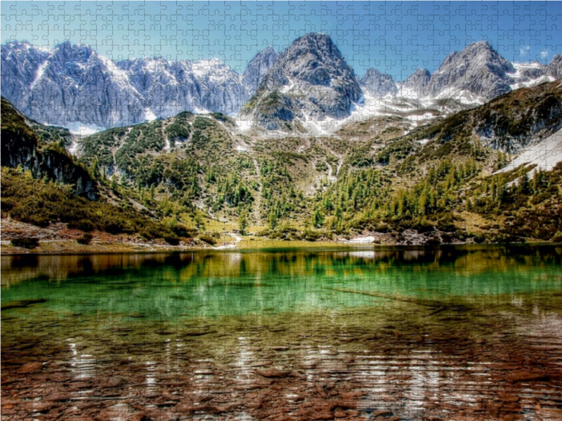 Ein Motiv aus dem Kalender Traumhafte Alpen  -  Bergseen und Almen