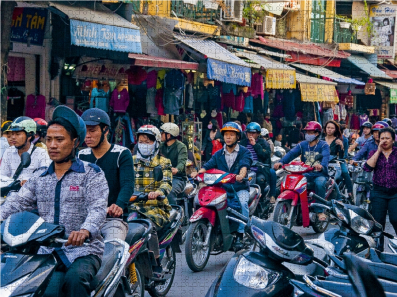 Unterwegs in Hanoi