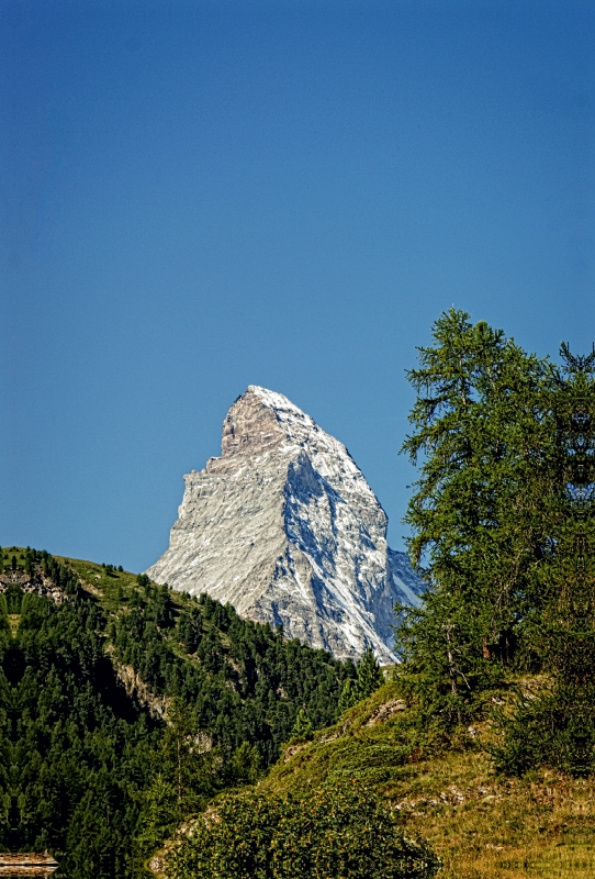 Horu  Matterhorn im Hochformat