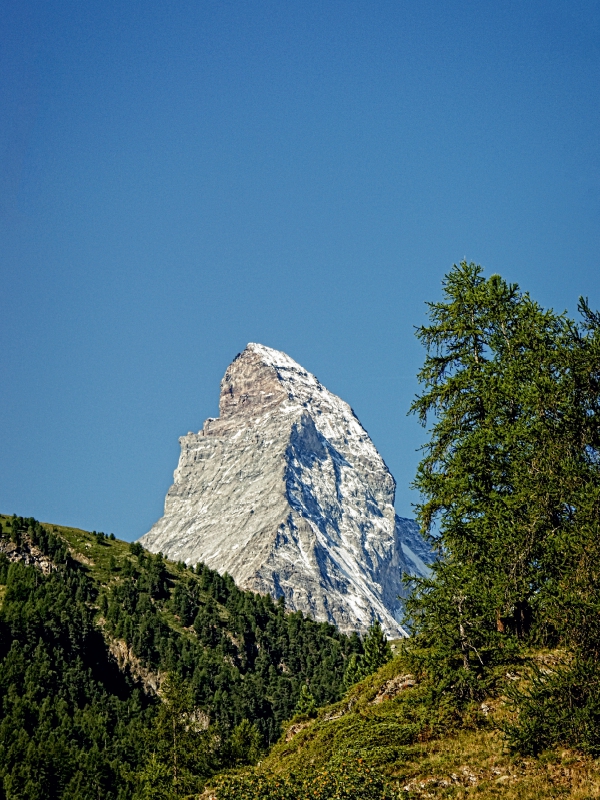 Horu  Matterhorn im Hochformat