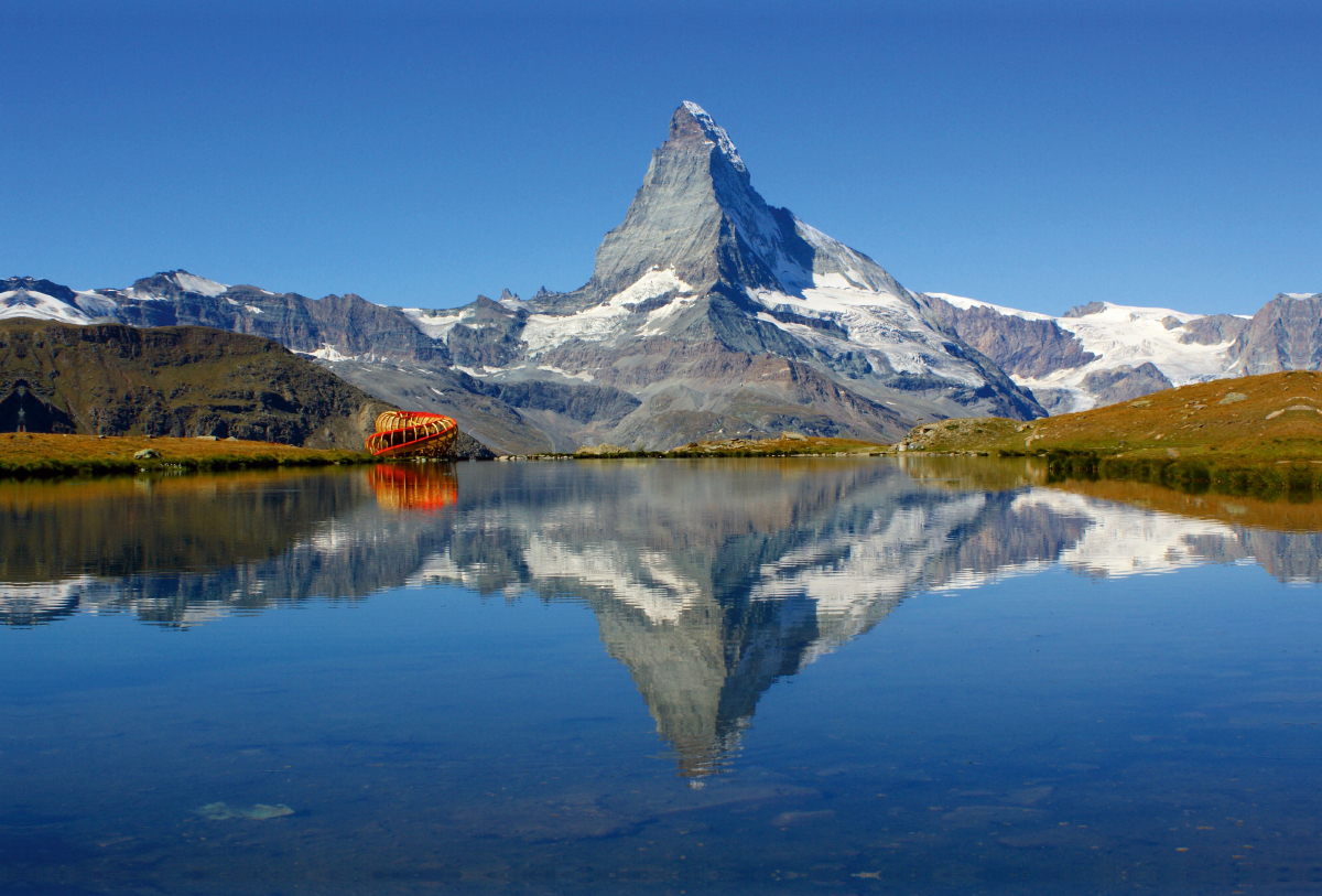 Spieglein, Spieglein....Das doppelte Matterhorn