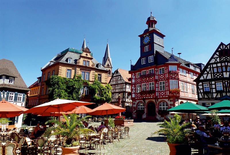 Marktplatz Heppenheim/Bergstraße