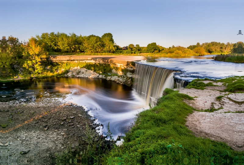 Wasserfall Jägala in Estland