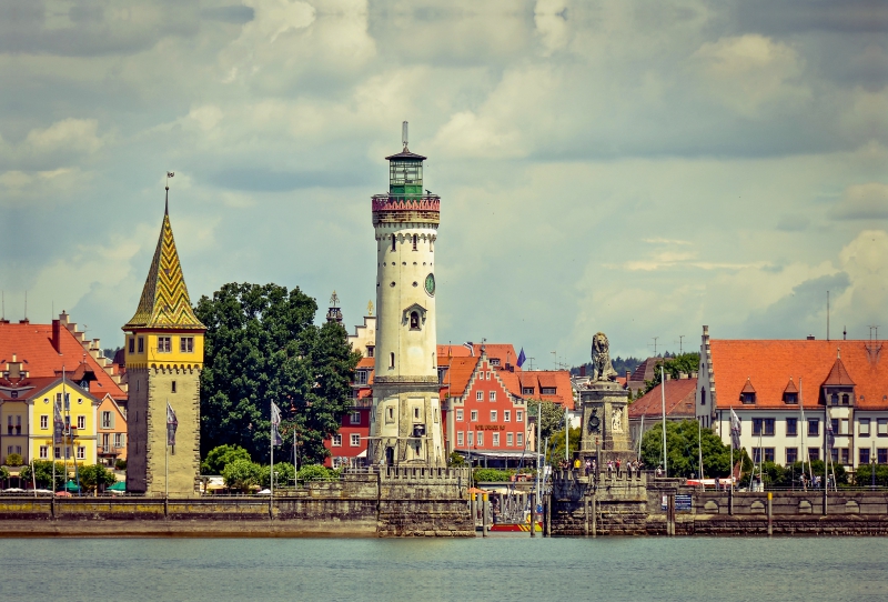 Stadtansicht Lindau am Bodensee