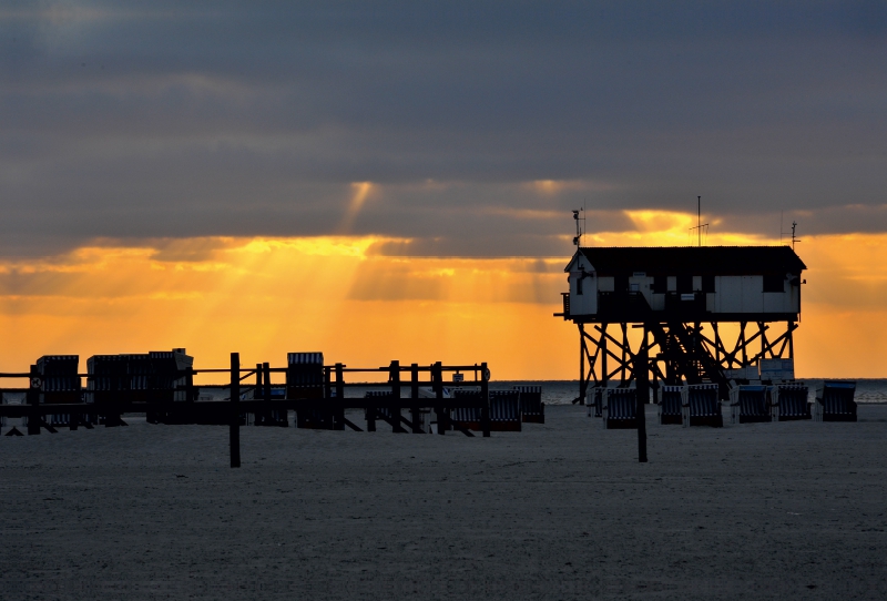 Ein Motiv aus dem Kalender St. Peter Ording