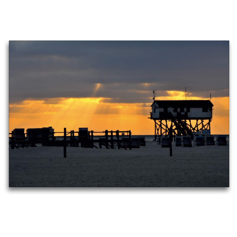 Ein Motiv aus dem Kalender St. Peter Ording