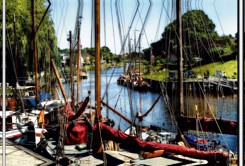 Der alte Hafen Carolinensiel