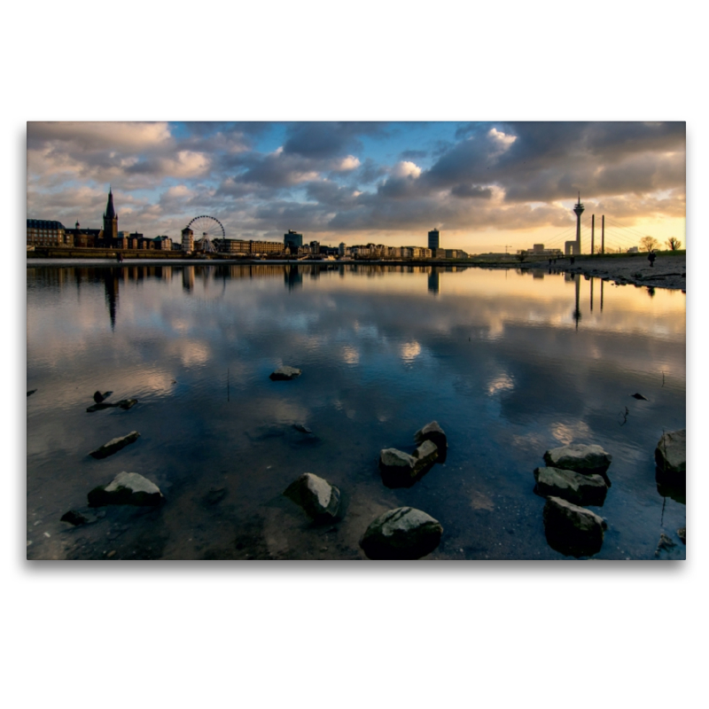 Panorama bei Hochwasser