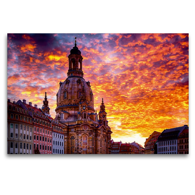 Ein Motiv aus dem Kalender Dresden - Die Frauenkirche