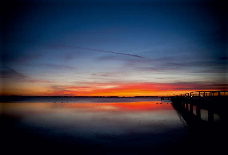 Sonnenaufgang, Dranske