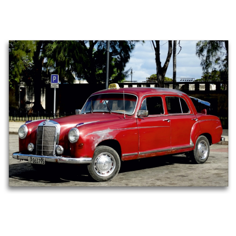 Oldtimer Mercedes 180 in Havanna