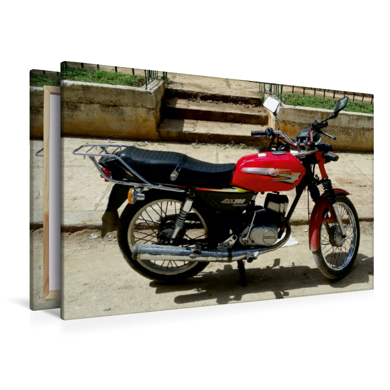 Motorrad SUZUKI AX 100 in Havanna