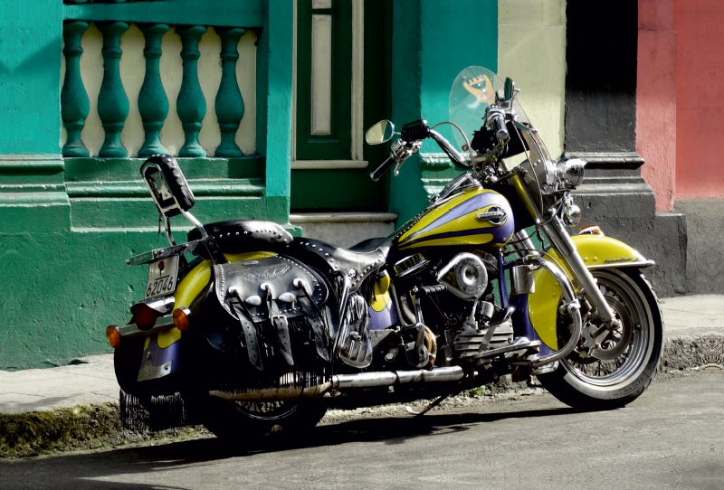 Harley Davidson in Havanna