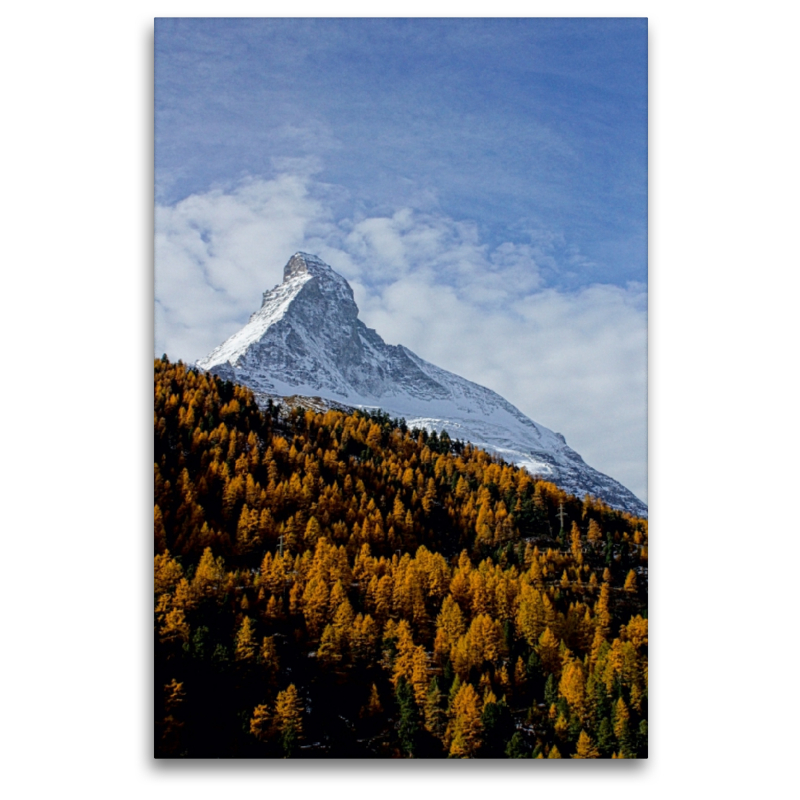 Goldene Herbststimmung mit Matterhorn - Zermatt