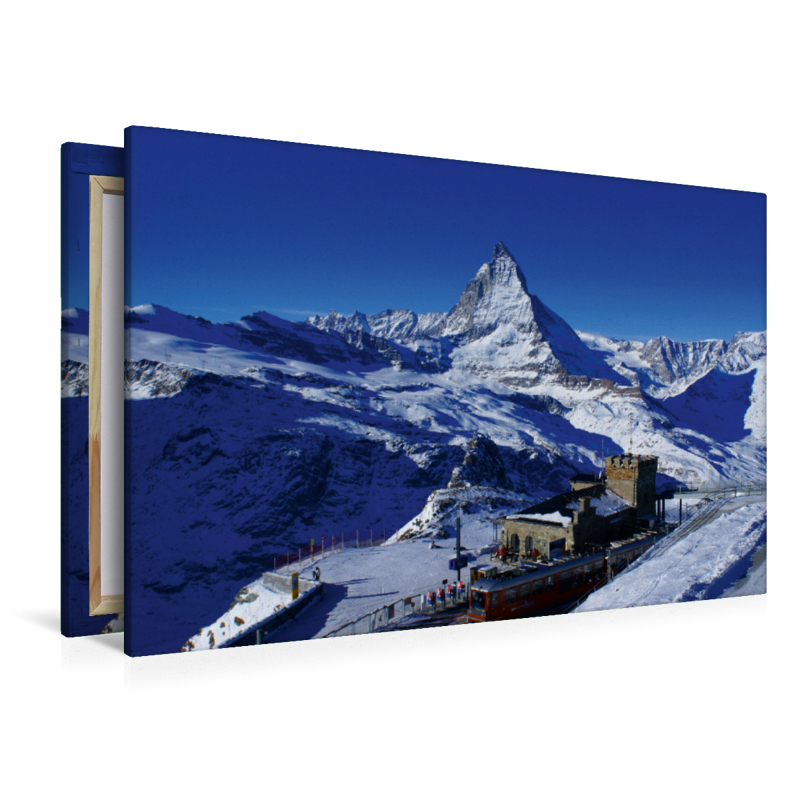 Gornergrat mit Matterhorn. Zermatt