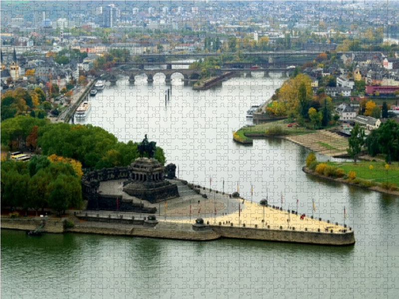 Deutsches Eck in Koblenz