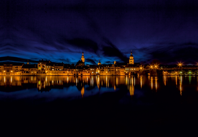 Kitzingen bei Nacht