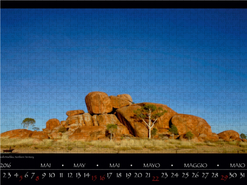 Ein Motiv aus dem Kalender Colours - Die Farben Australiens