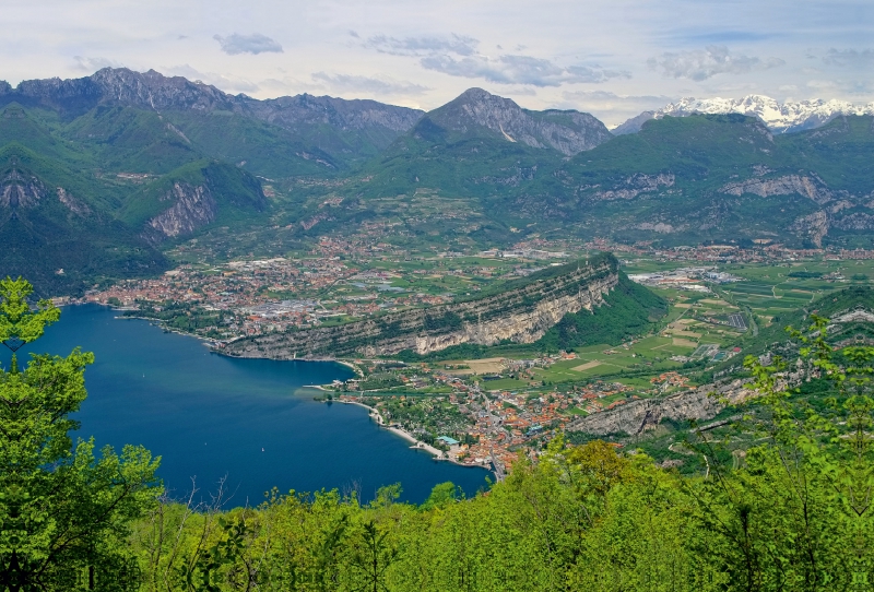 Blick auf Nago-Torbole