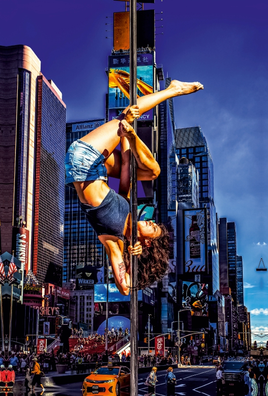 Ein Motiv aus dem Kalender Poledance on the Streets of New York