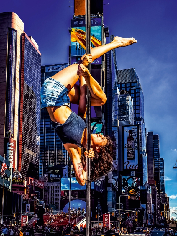 Ein Motiv aus dem Kalender Poledance on the Streets of New York