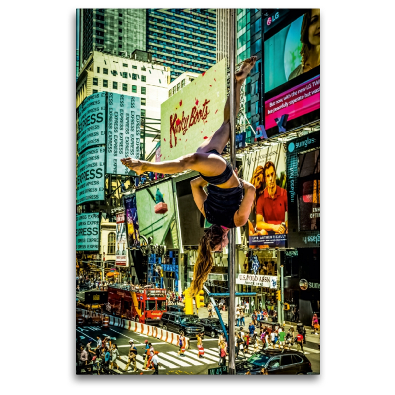 Ein Motiv aus dem Kalender Poledance on the Streets of New York