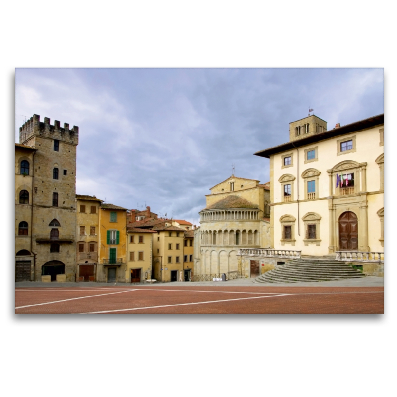 Piazza Grande in Arezzo