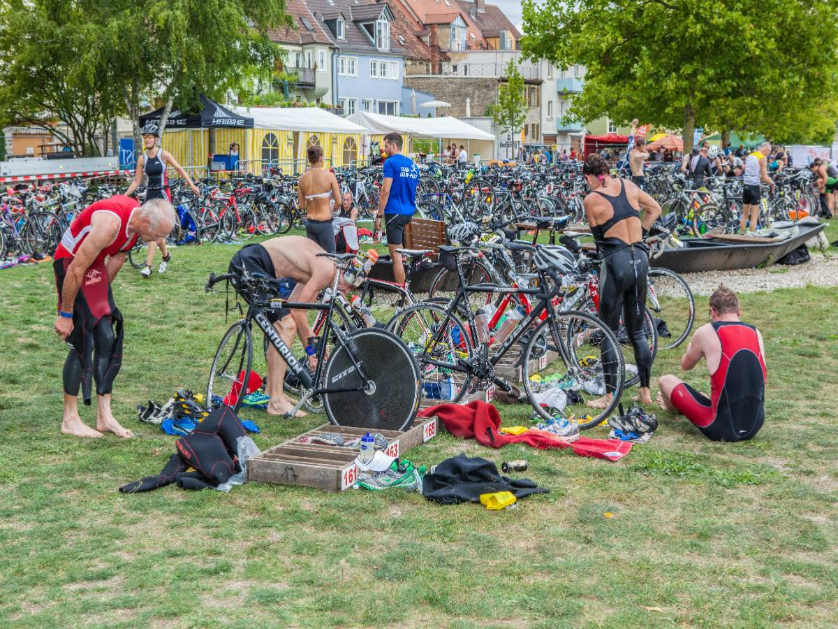 Triathlon Wechselzone